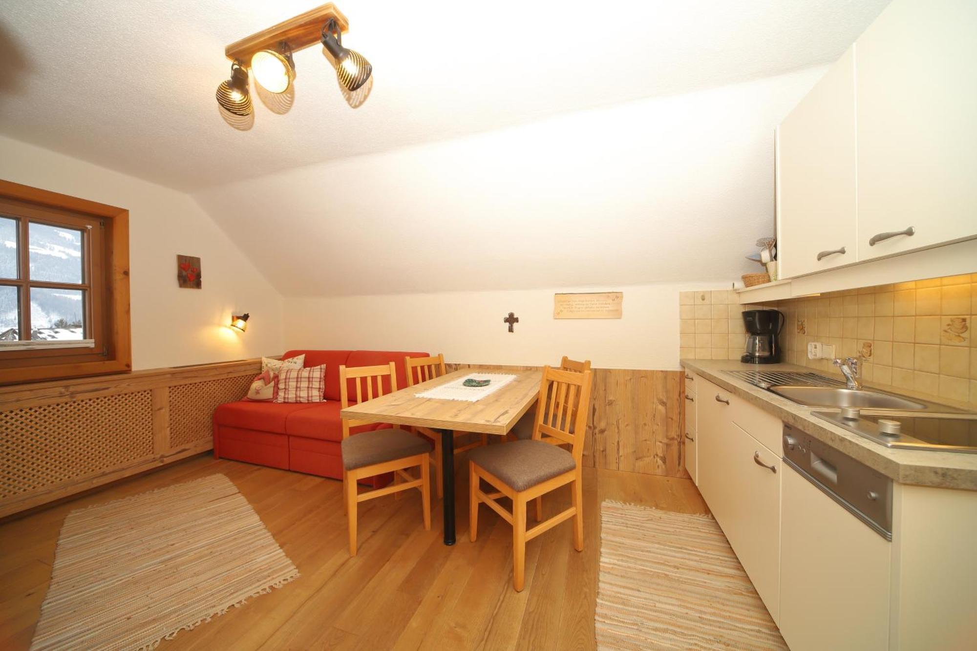 Linarhof Apartment Urlaub Am Bio Bauernhof Haus im Ennstal Rum bild