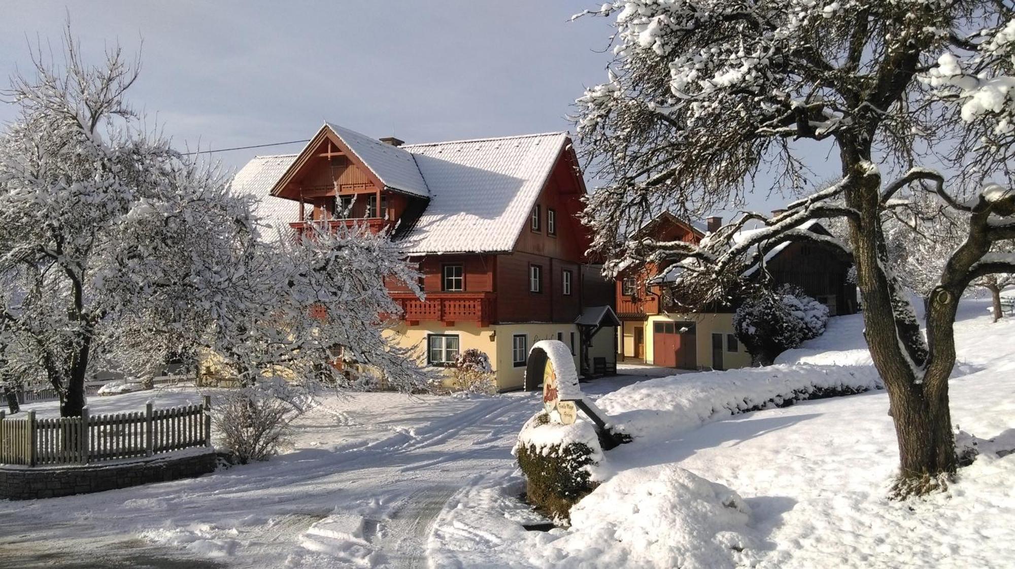 Linarhof Apartment Urlaub Am Bio Bauernhof Haus im Ennstal Exteriör bild