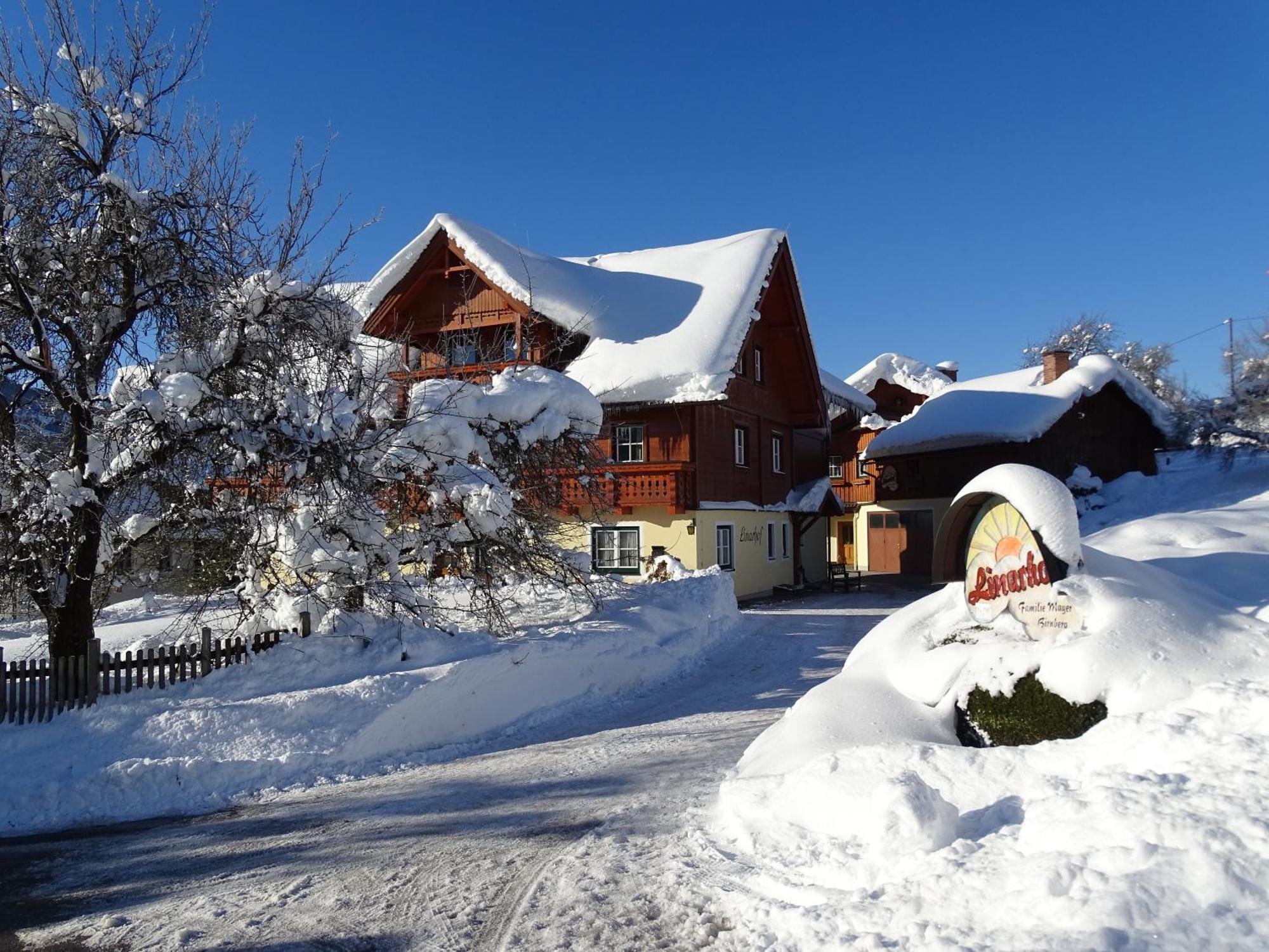 Linarhof Apartment Urlaub Am Bio Bauernhof Haus im Ennstal Exteriör bild